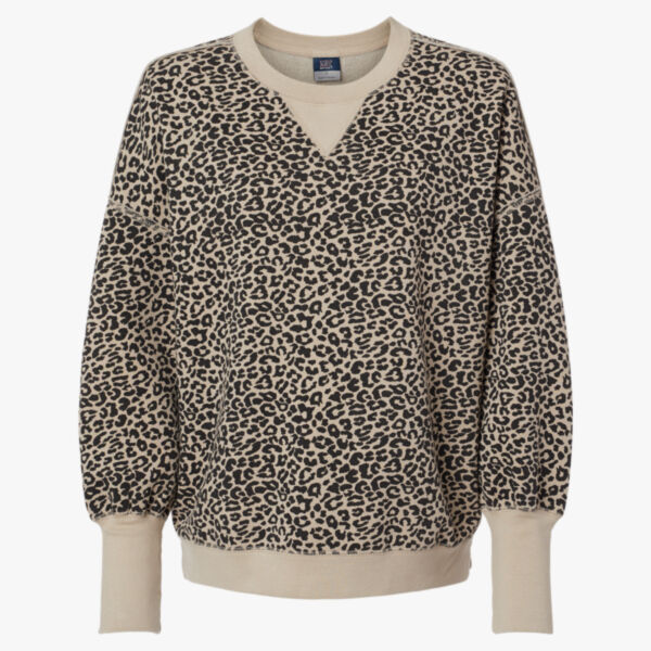 Women's Sueded Fleece Crewneck Sweatshirt Thumbnail