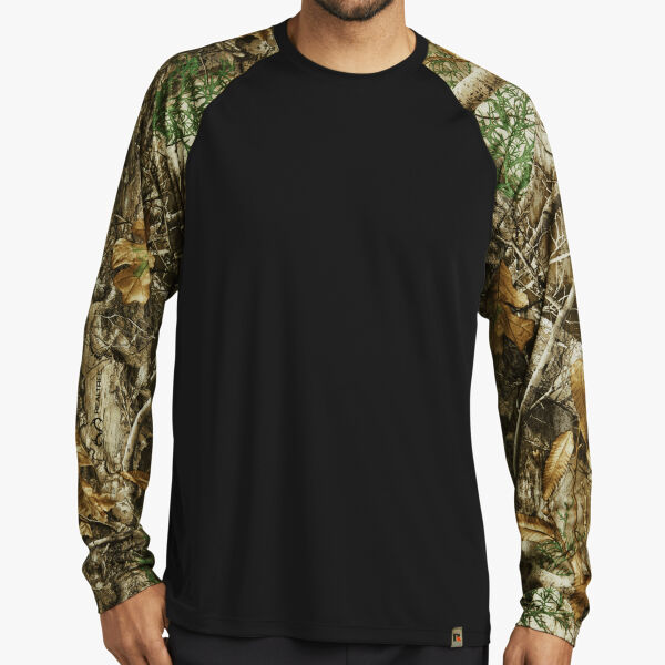 Realtree ® Colorblock Performance Long Sleeve Tee Thumbnail