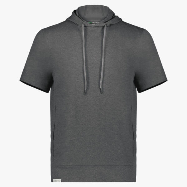 Youth Eco Revive™ Ventura Soft Knit Short Sleeve Hooded Sweatshirt Thumbnail