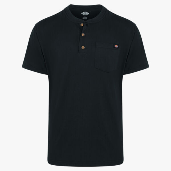 Men's Heavyweight Traditional Short Sleeve Henley Thumbnail