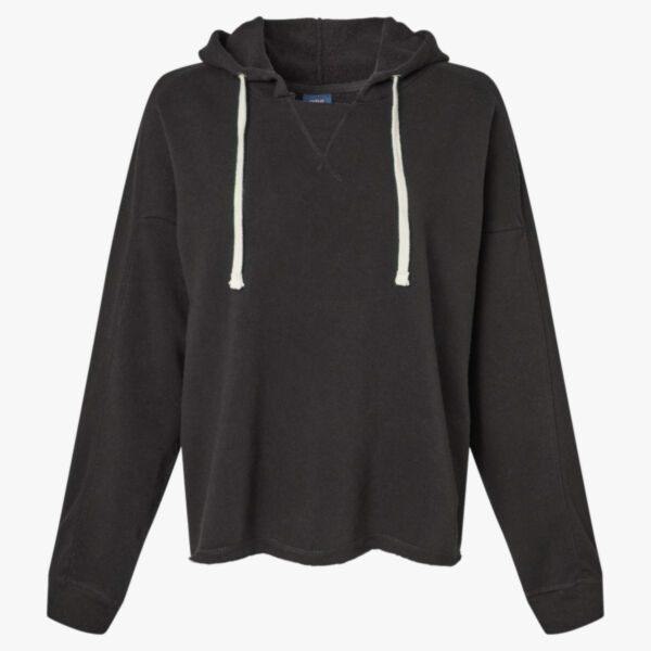 Women's Angel Fleece Crop Hooded Sweatshirt Thumbnail