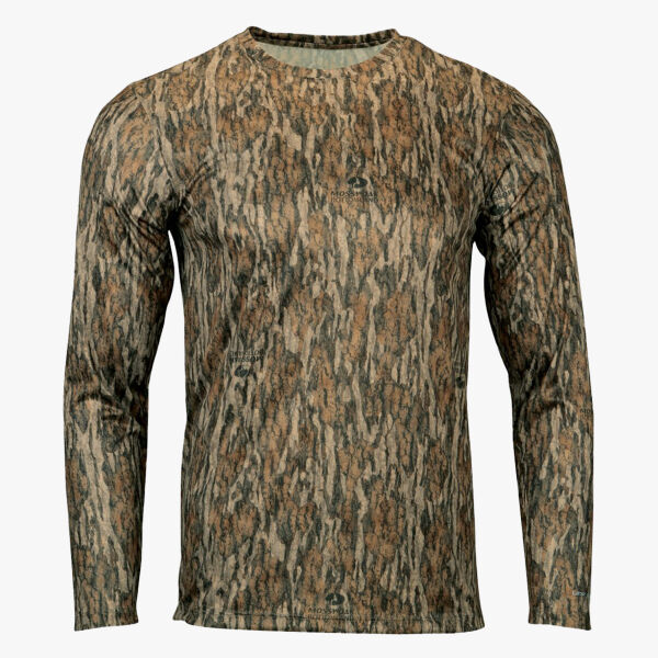 Men's Oxford Performance Camo Print Long Sleeve T-Shirt Thumbnail