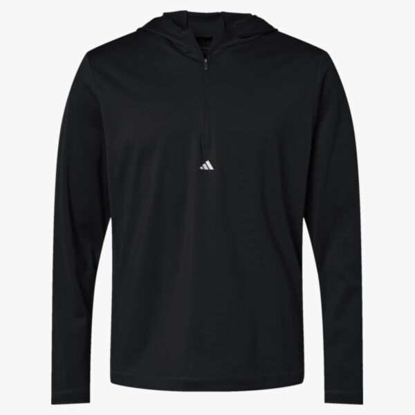 Men's Lightweight Quarter-Zip Hooded Pullover Thumbnail