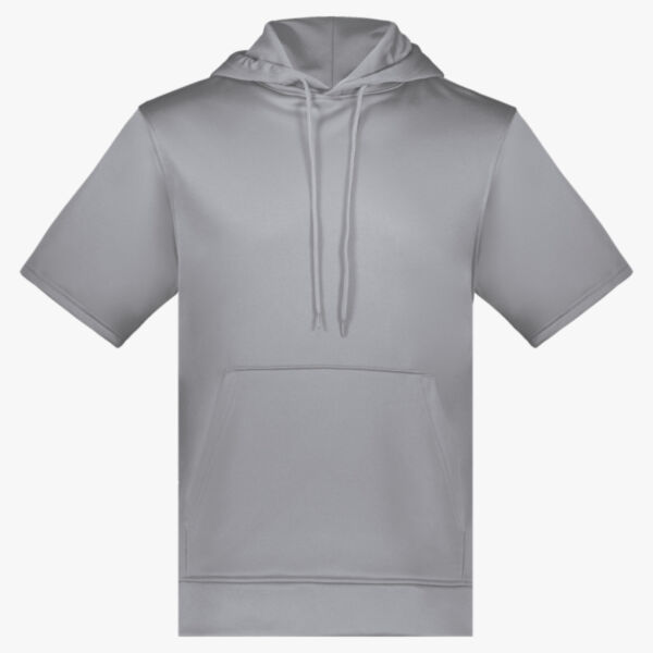 Unisex Fleece Short Sleeve Hooded Pullover Thumbnail