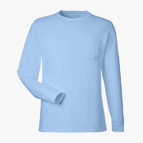 Unisex Long Sleeve Pocket T-Shirt Thumbnail