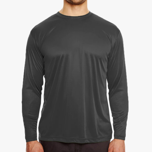 Men's Cool & Dry Sport Long Sleeve Performance Interlock T-Shirt Thumbnail