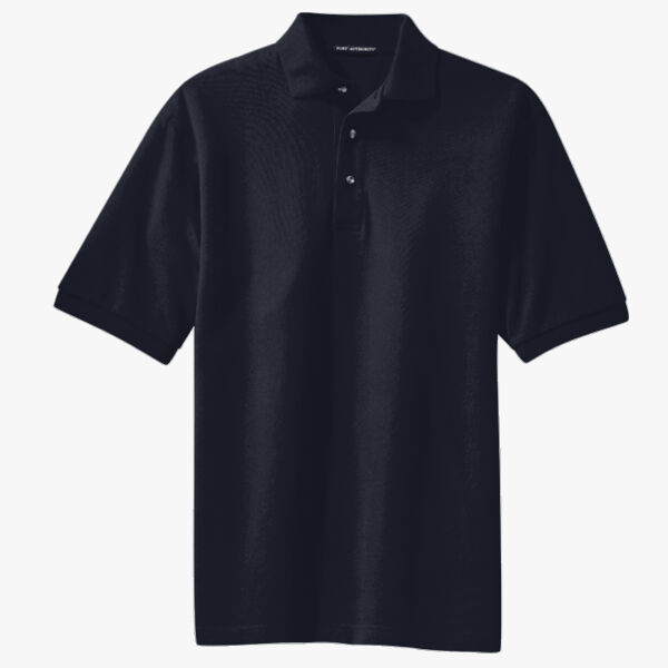 Tall Heavyweight Cotton Pique Polo Thumbnail