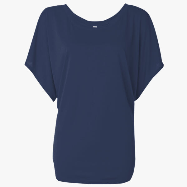 Women’s Flowy Draped Dolman Tee Thumbnail