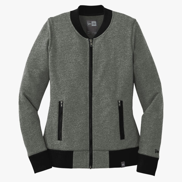 Women's French Terry Baseball Full Zip Thumbnail