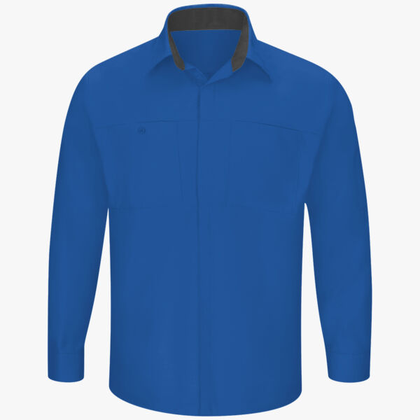 Men's Tall Performance Plus Long Sleeve Shirt with OilBlok Technology Thumbnail