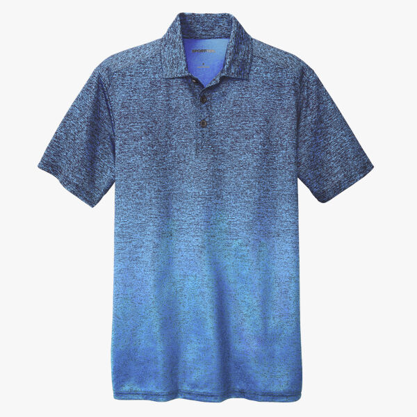 Ombre Heather Polo Thumbnail