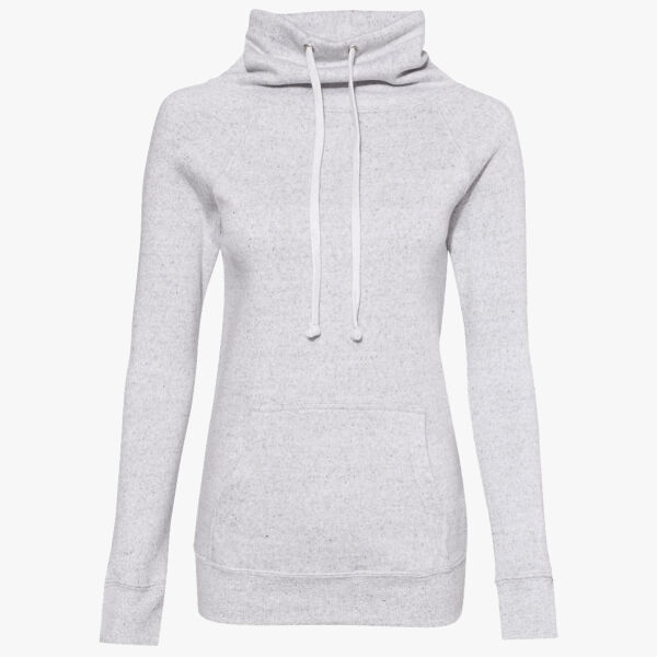 Women’s Space-Dyed Cowl Neck Sweatshirt Thumbnail