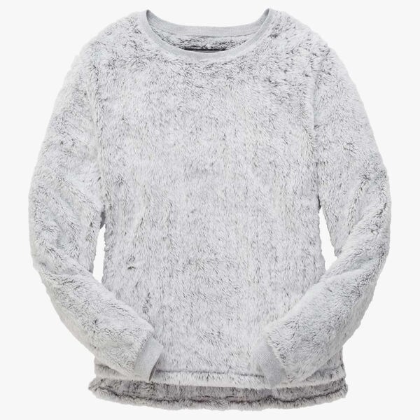 Women's Fuzzy Crewneck Fleece Thumbnail