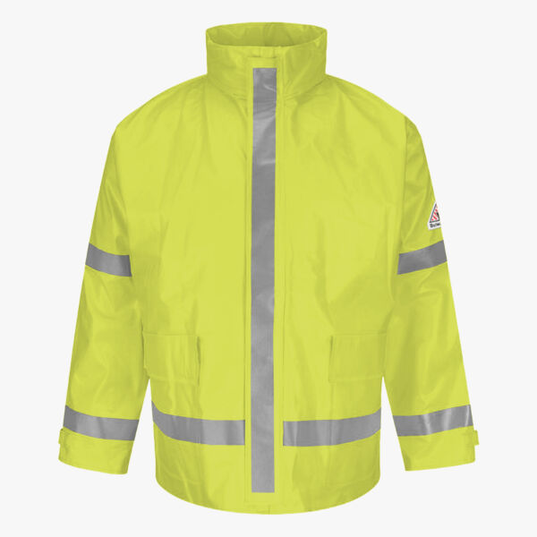 Men's Hi-Visibility Flame-Resistant Rain Jacket Thumbnail