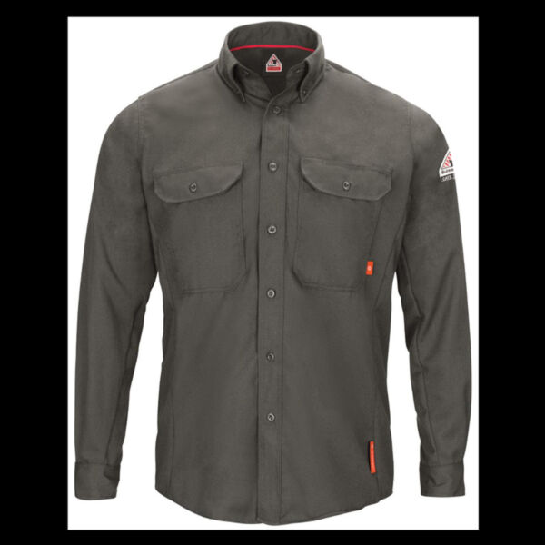 Men's Tall iQ Series® Long Sleeve Comfort Woven Lightweight Shirt Thumbnail