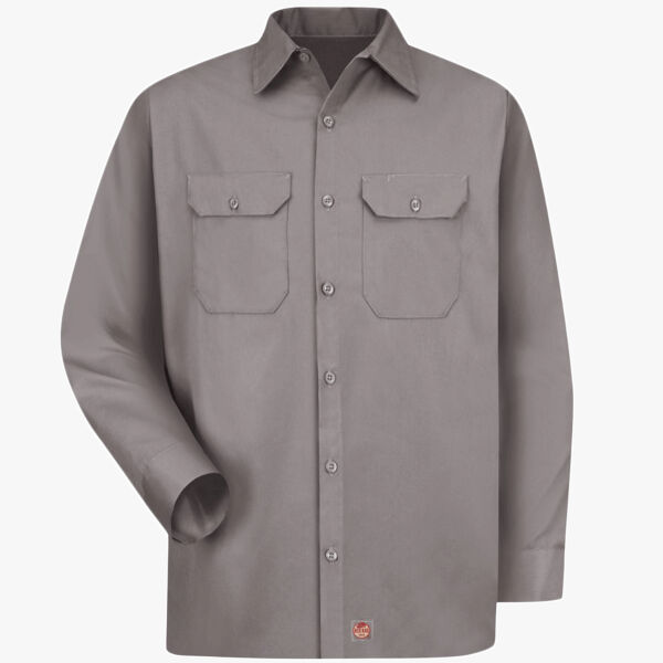 Men's Tall Utility Long Sleeve Work Shirt Thumbnail