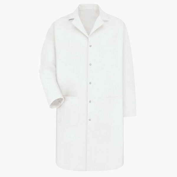 Unisex Gripper Front Lab Coat Thumbnail
