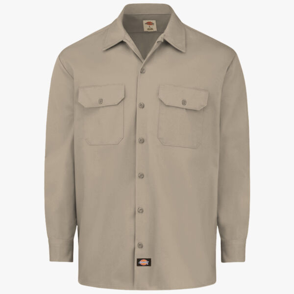 Men's Heavyweight Cotton Long Sleeve Shirt Thumbnail