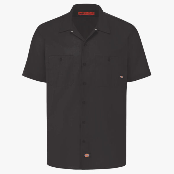 Men's Tall Industrial Short Sleeve Work Shirt Thumbnail