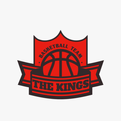 The Kings Basketball team Logo Template Thumbnail
