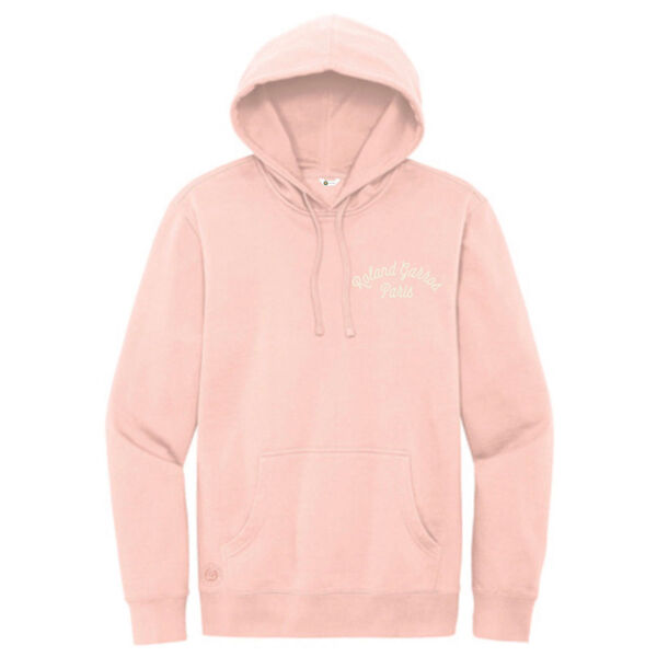 Stripes Unisex Hoodie - Light Pink Thumbnail