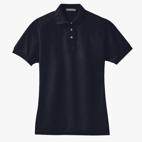 Ladies Heavyweight Cotton Pique Polo Thumbnail