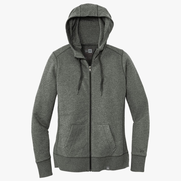 Ladies French Terry Full Zip Hoodie Thumbnail