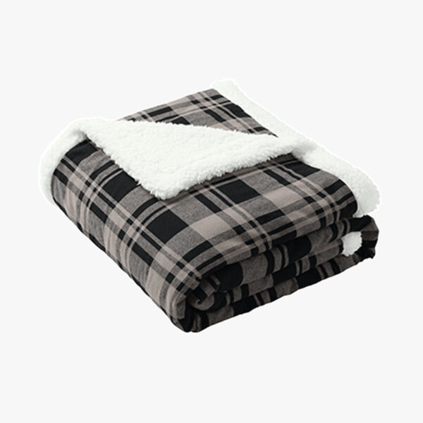 Flannel Sherpa Blanket Thumbnail