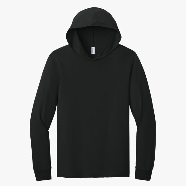 Classics Unisex Cotton Long Sleeve Hooded T Shirt Thumbnail