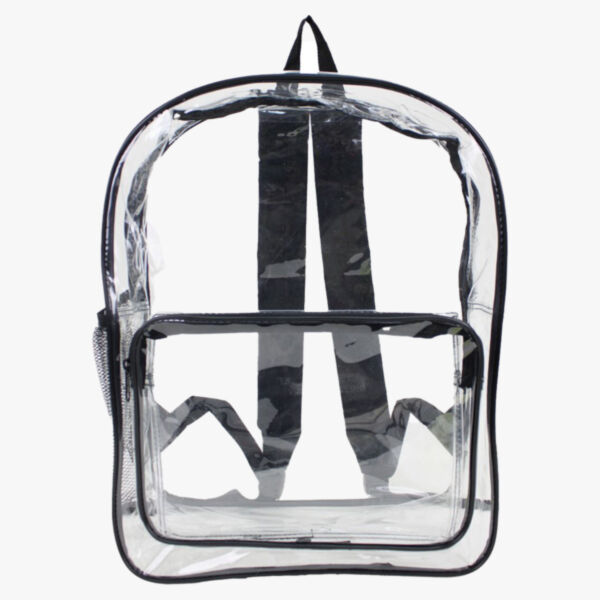 Large 17" Heavy Duty Clear Backpack Thumbnail