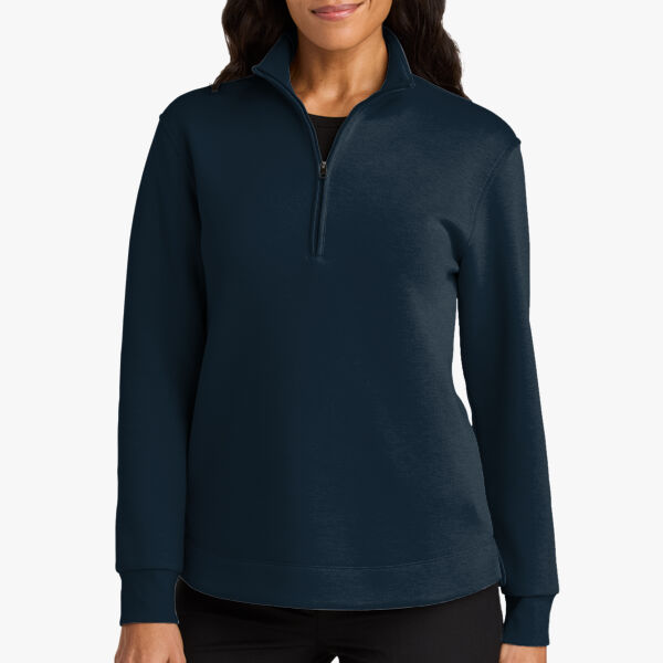 Women's Wearever Signature Double Pique 1/4 Zip Thumbnail