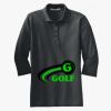 Women's Silk Touch 3/4 Sleeve Polo Thumbnail